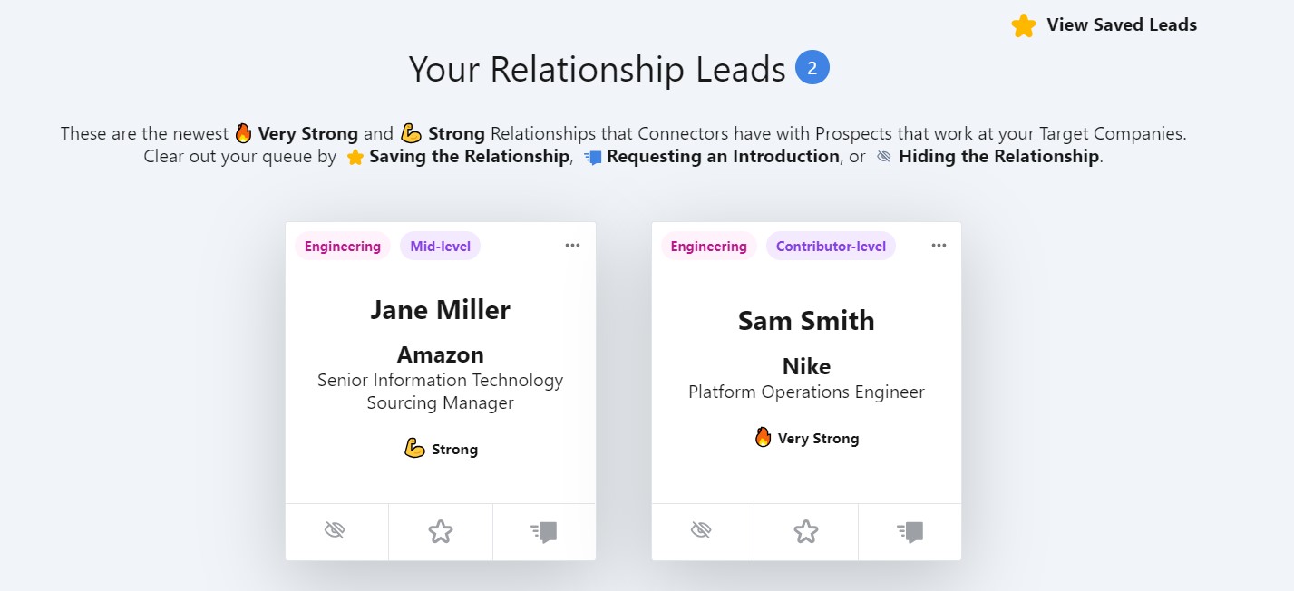 SmallWorld Relationship Leads queue in Salesforce