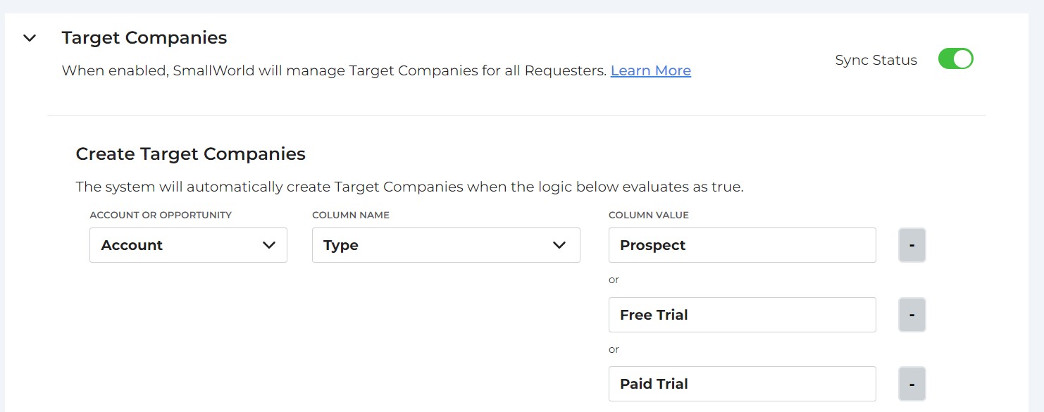 Configure Salesforce Data Sync